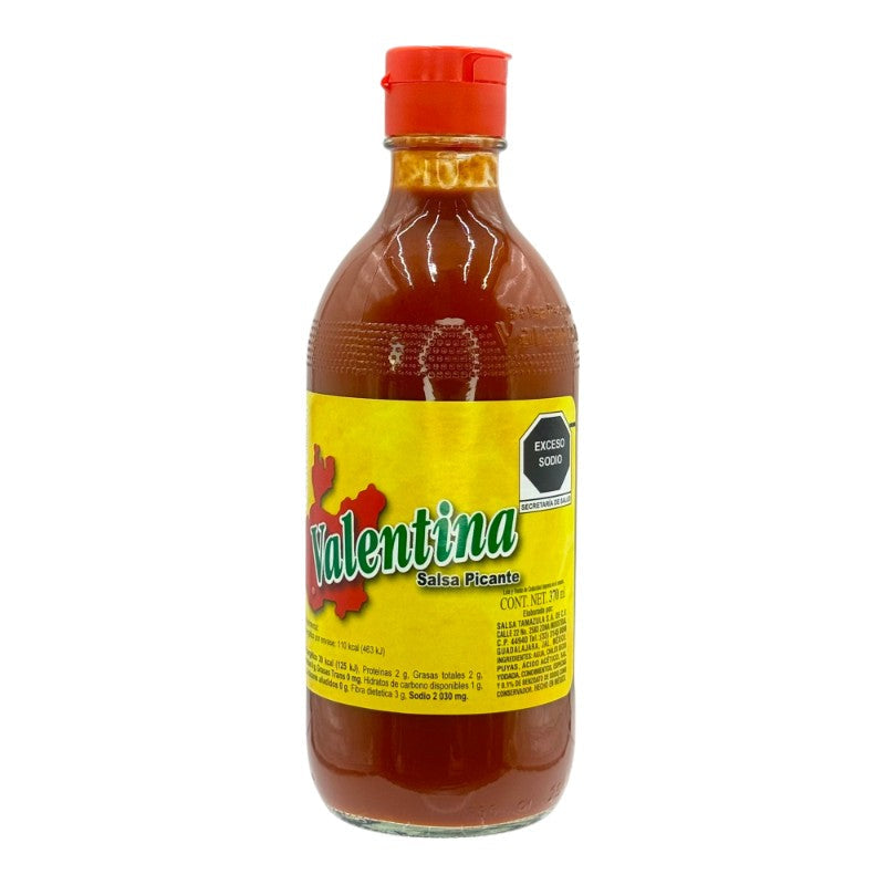 SALSA PICANTE VALENTINA 370 ML
COPA AMARILLA