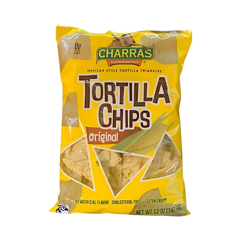 Charras Tortilla Chips Original 340 g