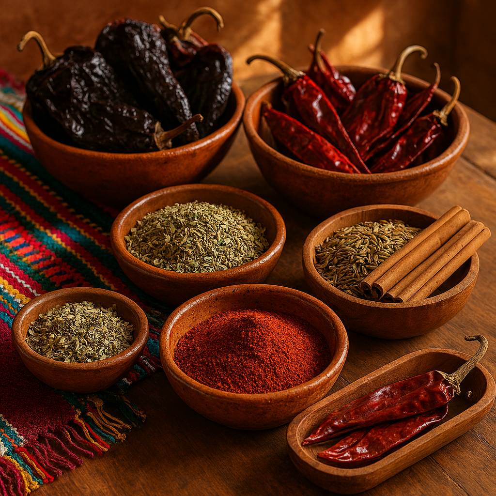 Gewürze und Fertiggerichte