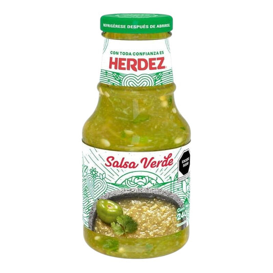 SALSA VERDE VASO - SALSA HERDEZ 240 GR