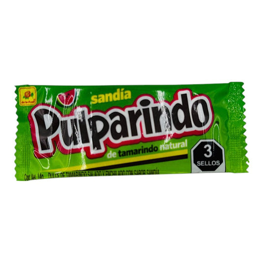 CARAMELO DE LA ROSA 20 × 14 GR PULPARINDO SANDIA