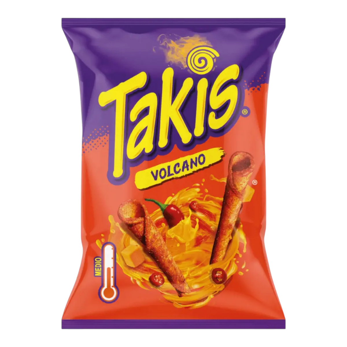 SNACK TAKIS 100 GR INTENSE VULCANO