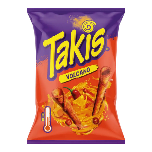 SNACK TAKIS 100 GR INTENSE VULCANO