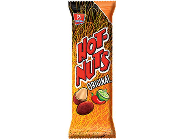 Hot Nuts Barcel 75g scharfe mexikanische Erdnüsse mit Chili Gewürz knusprig