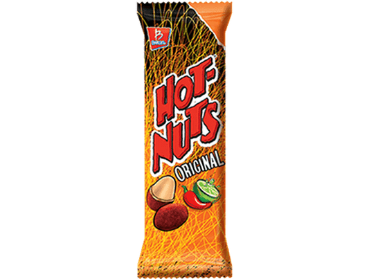 Hot Nuts Barcel 75g scharfe mexikanische Erdnüsse mit Chili Gewürz knusprig