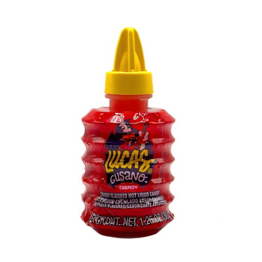 Lucas Gusano 10x36g mexikanisches Sauerkonfekt mit Chili und Tamarindengeschmack