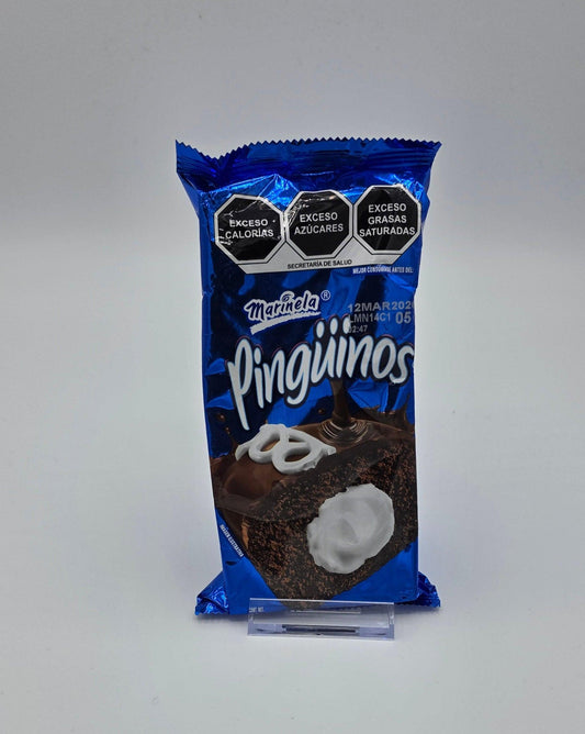 Pingüinos Marinela – Mexikanische Schokoladenkuchen mit Vanillecreme