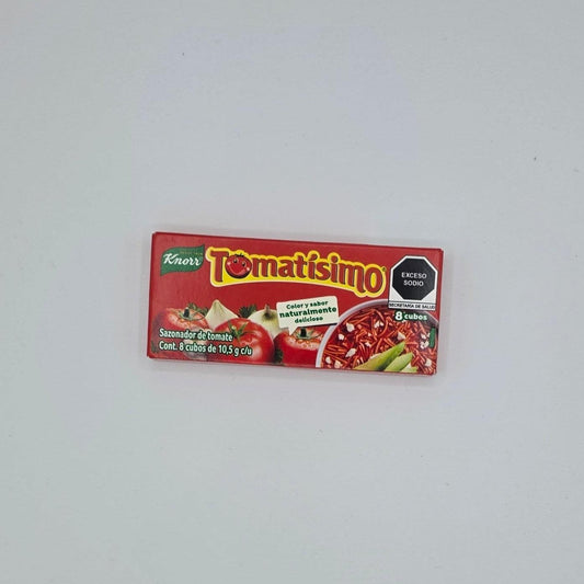 Tomatisimo – Tomatensoße in Würfeln, mexikanischer Gewürzzubereiter